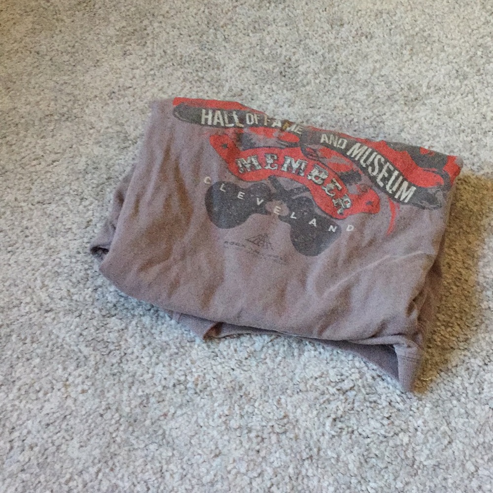 “vintage” oversized tee